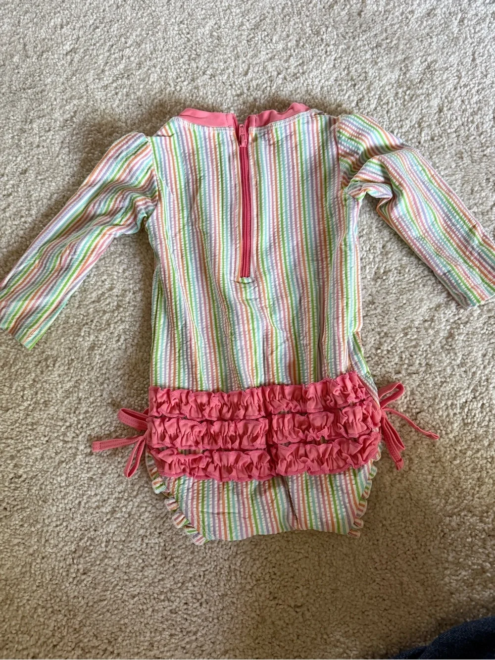 Lot of 3 Ruffle Butts Swimsuits 6-12m